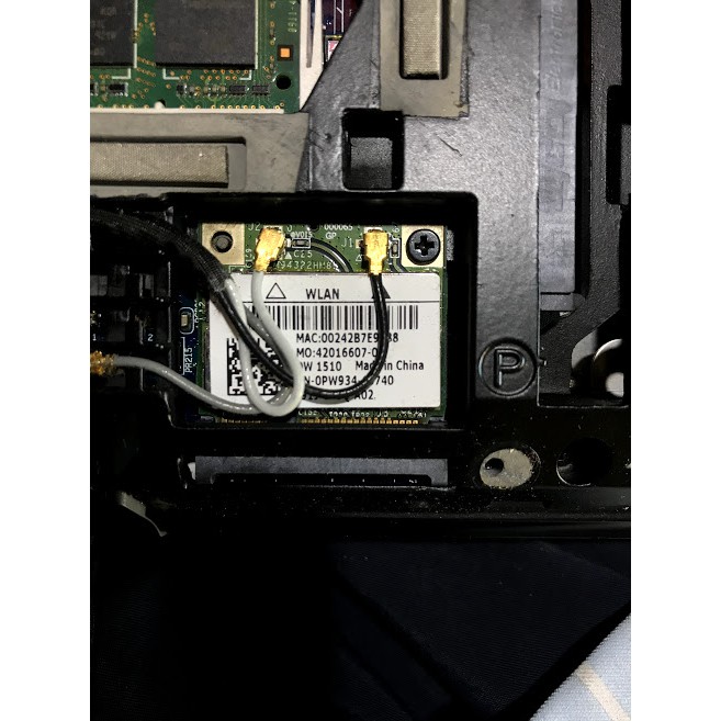 card wifi laptop . dw1510, tháo dell e6500