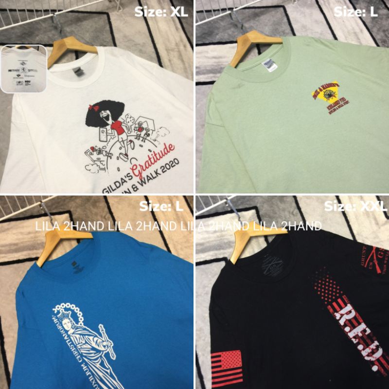 Áo phông mỹ 2hand Unisex nhiều màu