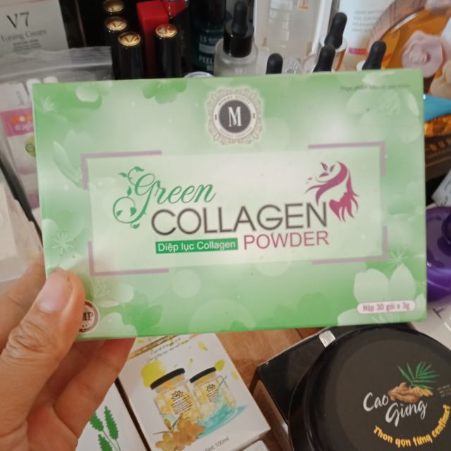 Diệp lục colagen