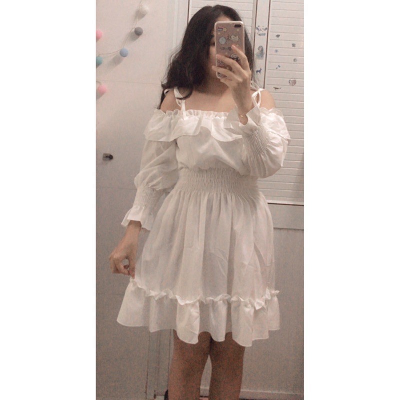 [Mã FAMAYWA2 giảm 10K đơn 50K] Váy trễ vai xinh | BigBuy360 - bigbuy360.vn