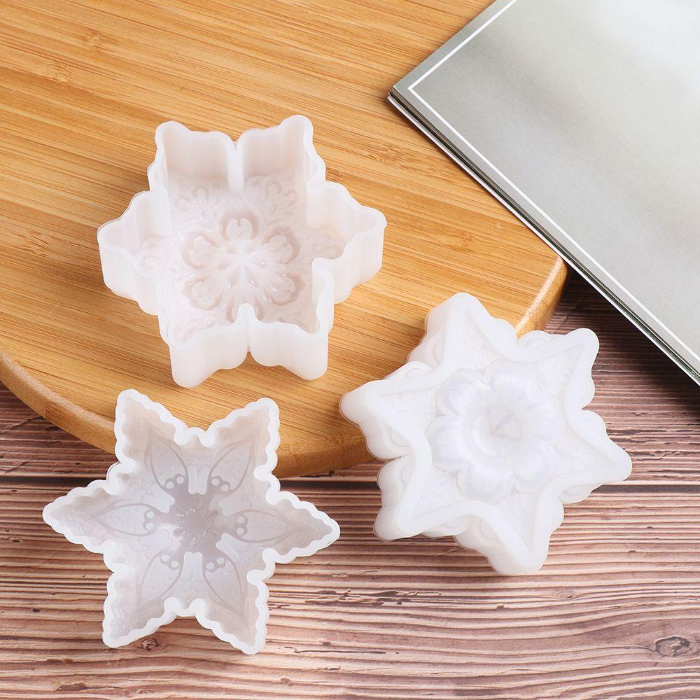 Khuôn Silicone Làm Bánh Hình Ngôi Sao 3D