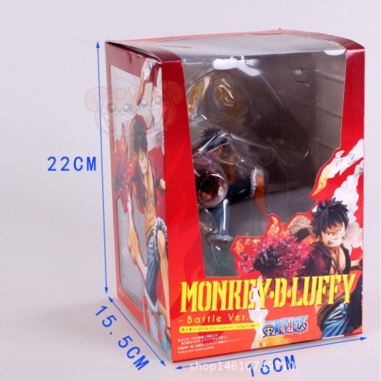 Mô Hình Luffy Gear 2 Phiên Bản Chiến Đấu Chất Liệu Nhựa PVC Cao Cấp