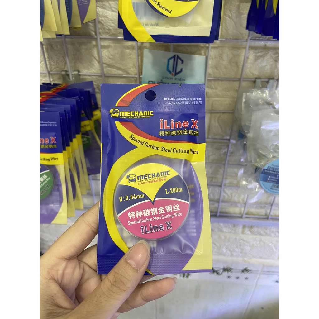 Dây đồng cắt kính Mechanic 200m (0.028/ 0.03/ 0.04/ 0.05/ 0.06/ 0.08)