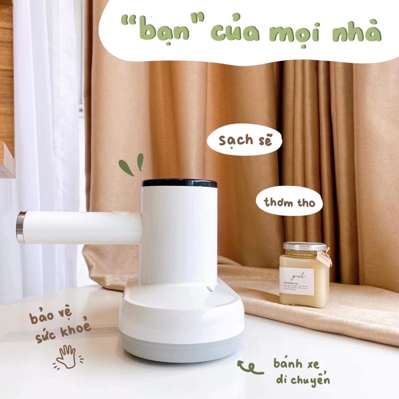 Máy hút bụi Cá Mập Pooda bản sạc cao cấp có tia UV khử khuẩn