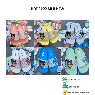 Dép nam nữ quai ngang , dép 𝐌𝐋𝐁 mickey 𝗡𝗬 𝗟𝗔 hàng chuẩn cao cấp