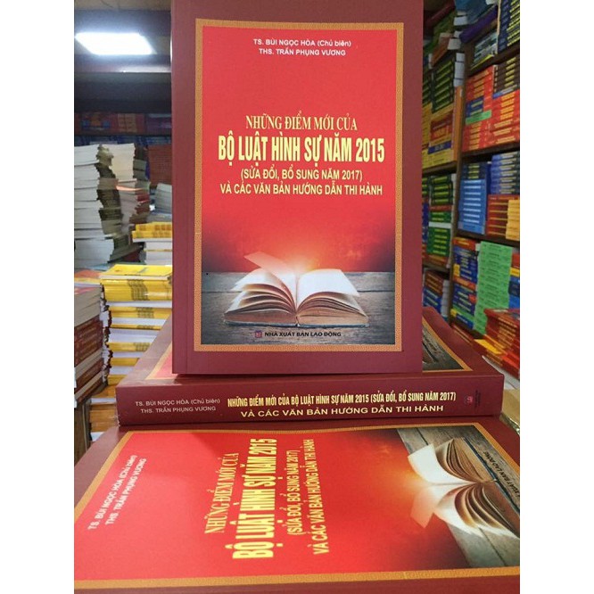 [ Sách ] những điểm mới của Bộ luật hình sự năm 2015 (sửa đổi bổ sung năm 2017) và các văn bản hướng dẫn thi hành