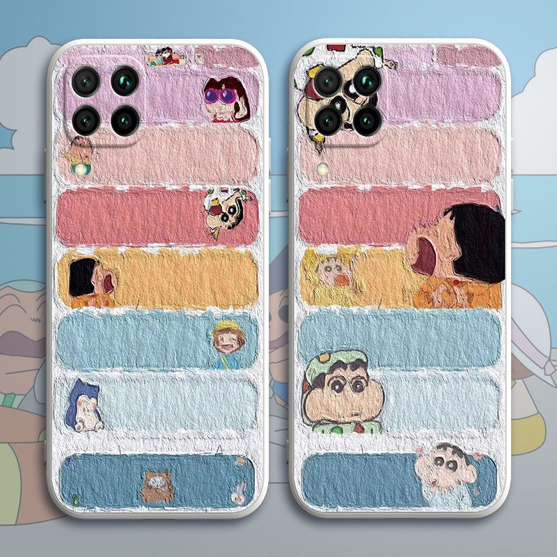 Huawei Nova 7i / 6SE / Nova 4 / 4e / Nova 5 / 5 Pro / Nova 5i Pro / 5Z / Nova 6(5G) / Nova 7 / 7 Pro / Nova 8 / 8 Pro / 8se Casing Cartoon Cute Crayon Shin-Chan TPU Soft Case