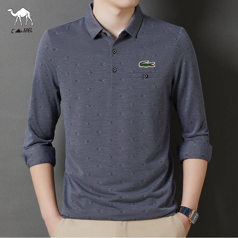 Áo polo Dài Tay Mẫu Mới Dành Cho Nam