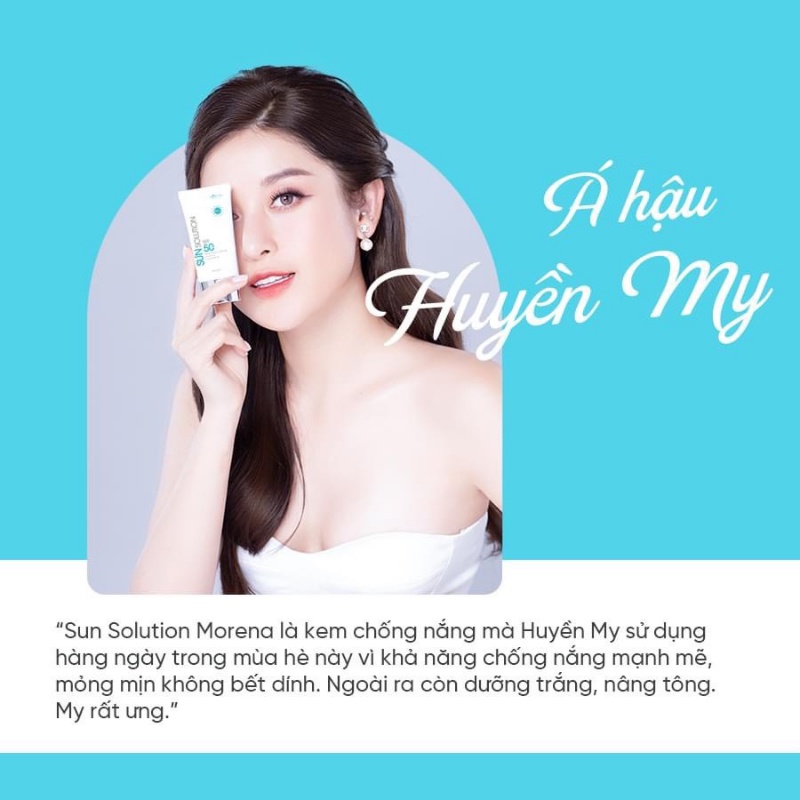 Kem chống nắng nâng tone dưỡng trắng da mặt Huyền Phi SPF50+ 50ml dưỡng ẩm kiềm dầu cho da dầu mụn, Hazuka Love True