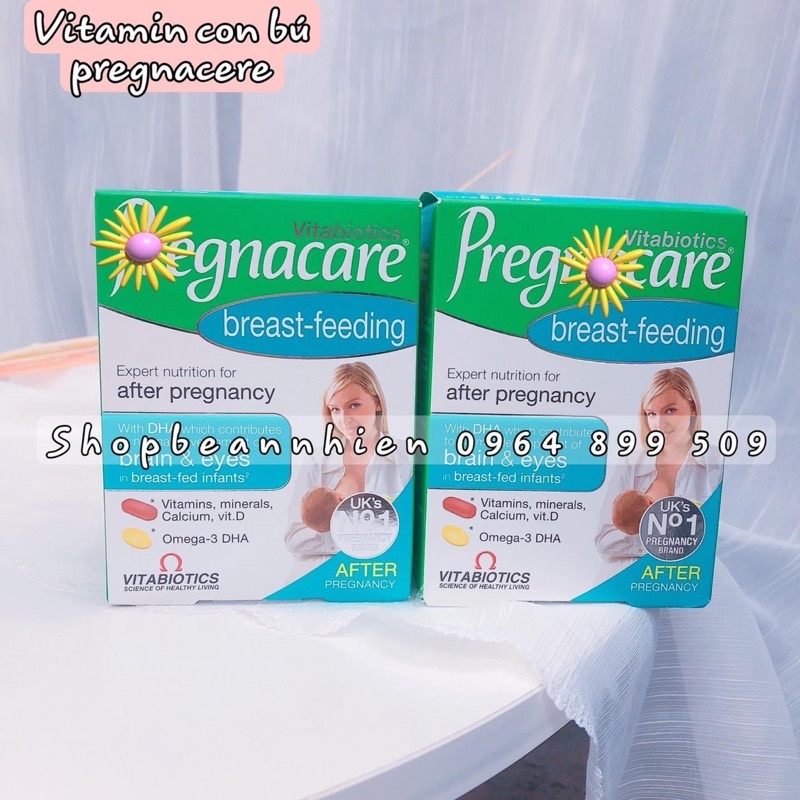 combo lợi sữa cỏ cà ri uk + viên uống pregnacare