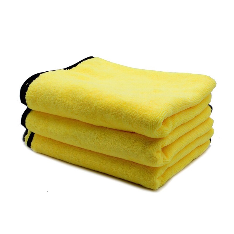 Khăn lau ô tô chuyên dụng đa năng Chichi microfiber, siêu thấm, khổ to