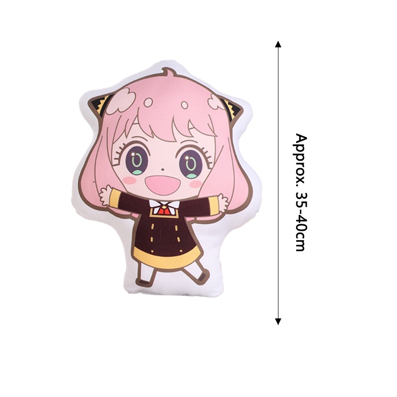 Gối nhồi bông in hình nhân vật hoạt hình SpyxFamily Anya Loid Yor Forger 40cm