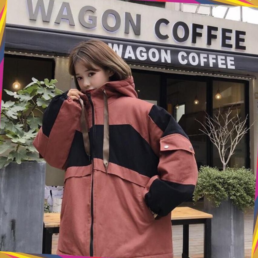 Áo khoác dù 2 lớp nữ form rộng M702 | BigBuy360 - bigbuy360.vn