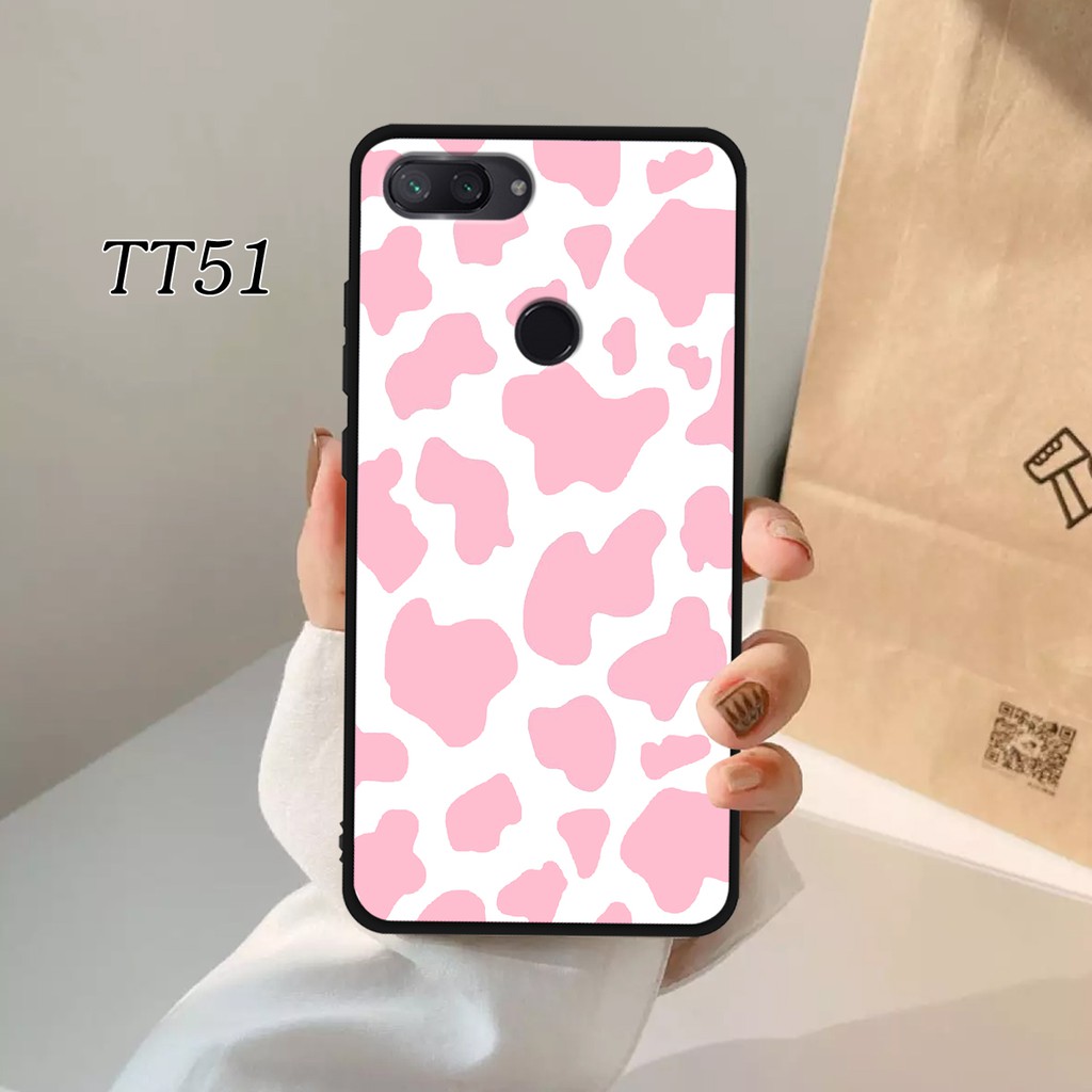 Ốp lưng Xiaomi 8 Lite - Xiaomi Mi 8 - Xiaomi 8 SE in họa tiết Bò sữa, hạn chế bám bẩn, chống mồ hôi siêu đẹp.