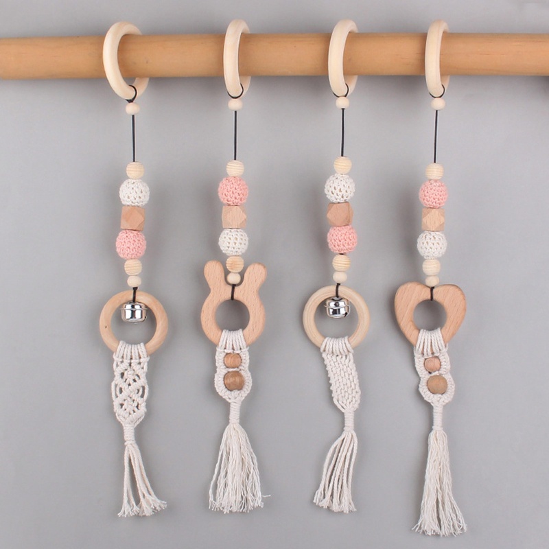 Bộ 4 Thanh Treo Đồ Chơi Tập Gym / Thể Hình Cho Bé