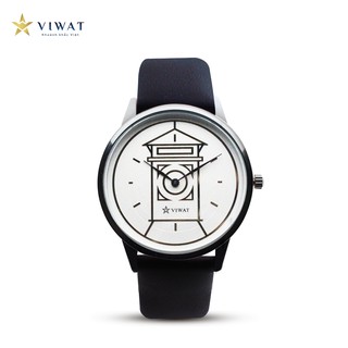 Đồng hồ nam dây da viwat sài gòn vw-110s xanh dương đậm