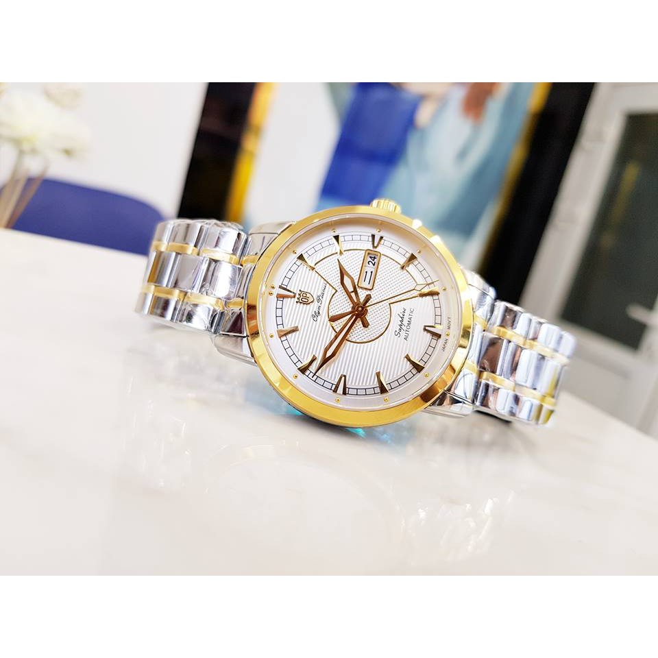 Đồng hồ nam Olympia Star OP9932-56AMSK - Máy automatic cơ - Kính Sapphire