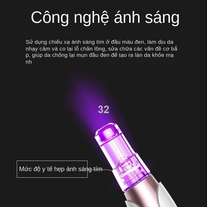 SDụng cụ trị mụn đầu đen bằng điện Wochuan di động bong bóng nhỏ xuất khẩu lỗ chân lông trên khuôn mặt để loại bỏ mụn tr