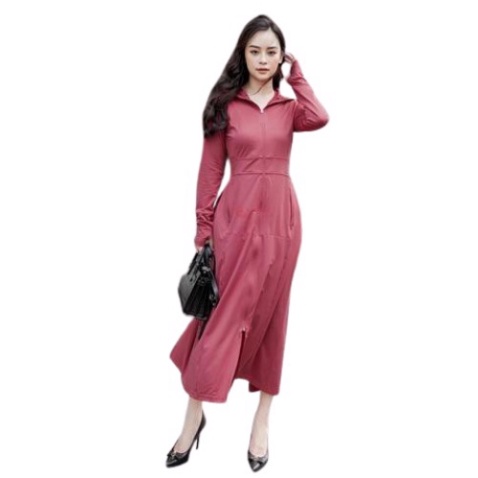 Áo chống nắng nữ- Áo chống nắng toàn thân 2 lớp dày thông hơi,vải thun kim cương chống tia UV