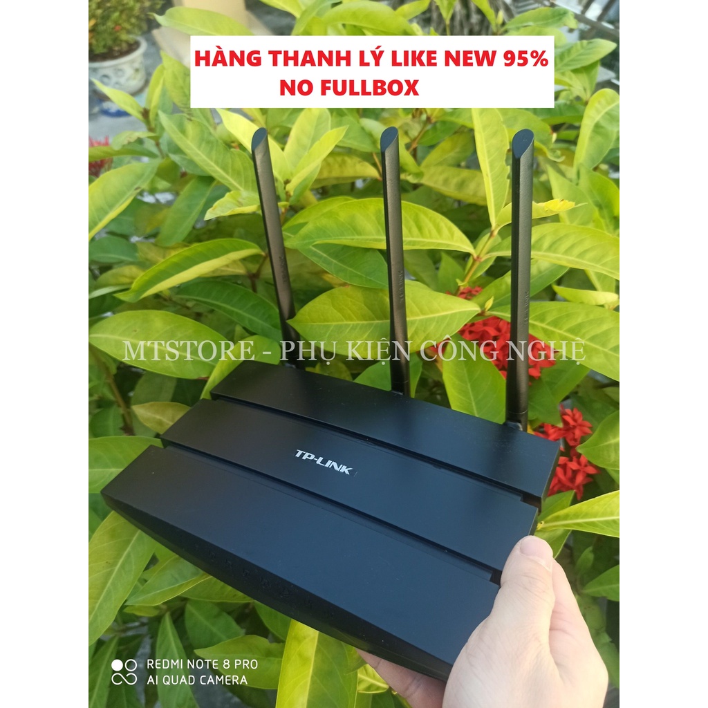 [BH 6 Tháng] Bộ Phát Wifi 3 râu TPlink WR2041N Xuyên Tường chuẩn 450 Mbps - Modem wifi tplink router wifi  LIKE NEW 95%