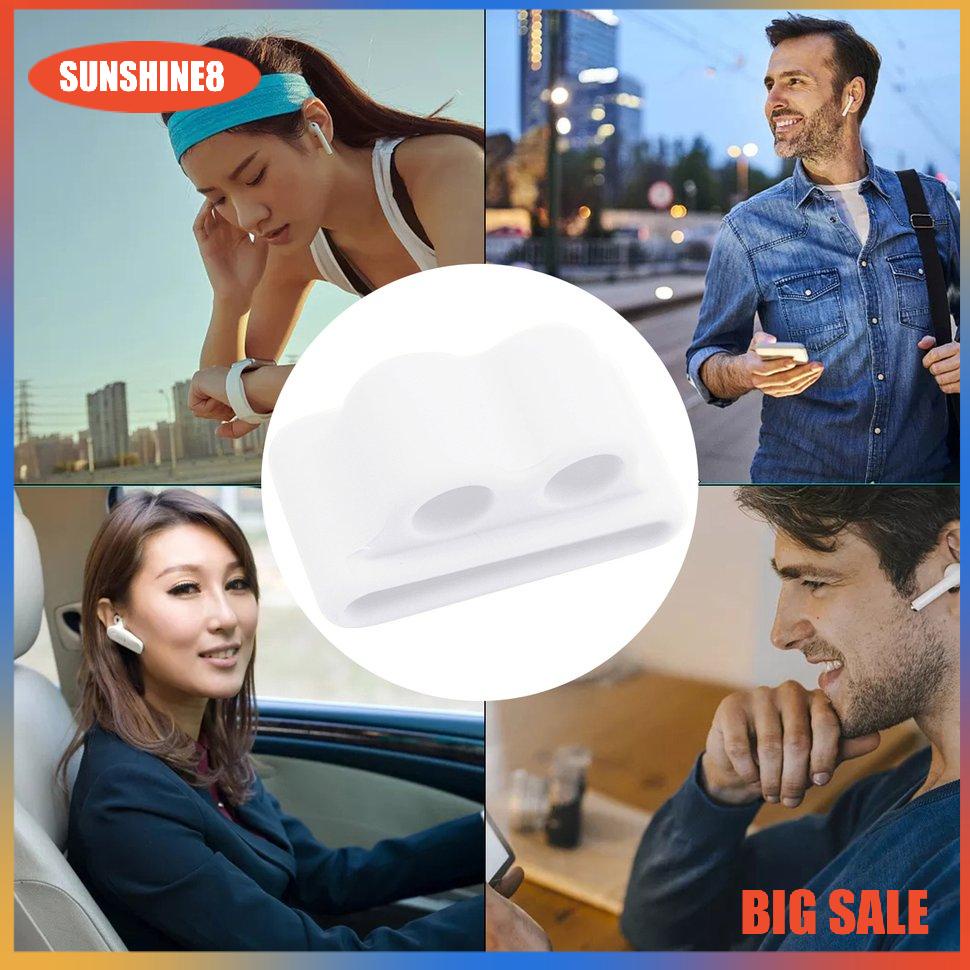 Vỏ bảo vệ hộp sạc tai nghe không dây AP 3 bằng silicon chống thất lạc