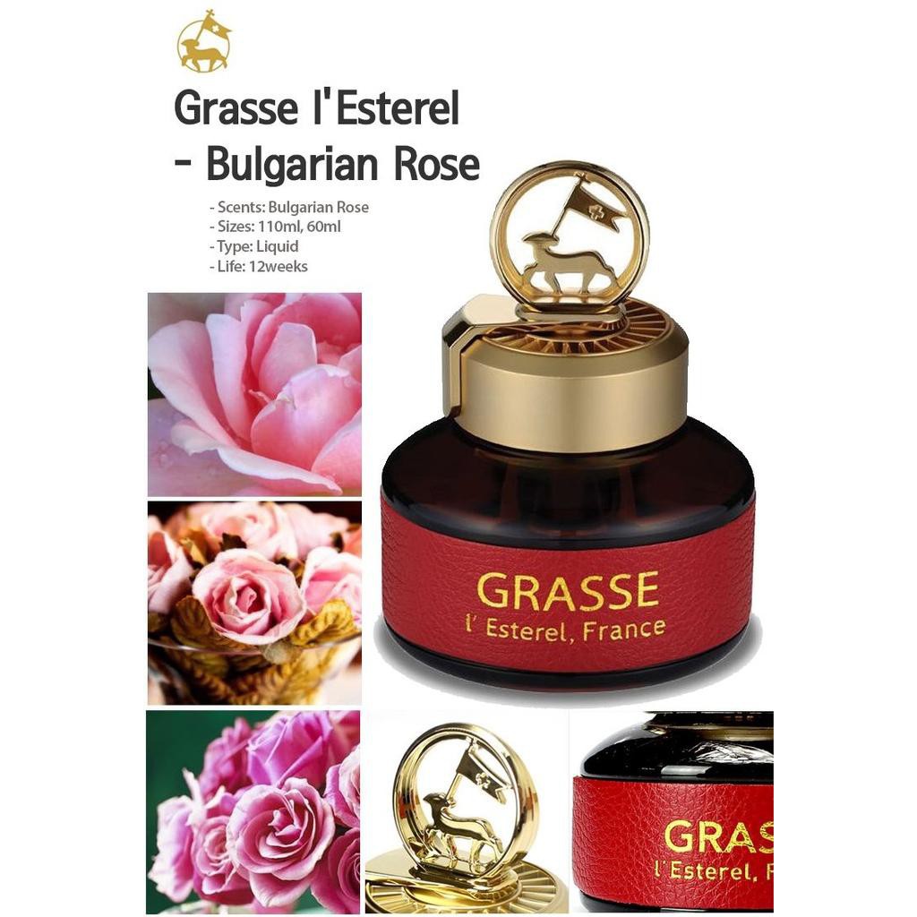 Nước hoa ô tô Grasse Bullsone Korea 110ml - Nguyên liệu nhập trực tiếp tại Pháp