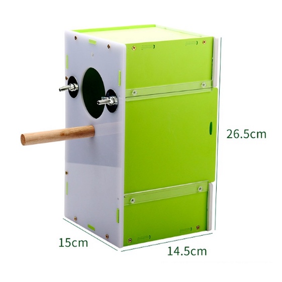 [HỎA TỐC] [FREESHIP EXTRA] 1 TỔ NHỰA NHẬP KHẨU (HÀNG CAO CẤP) CHO YẾN PHỤNG, LB, MANH MANH, FINCH