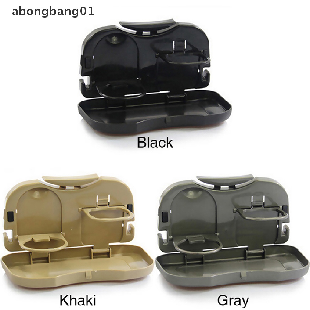 Bàn Xếp Đựng Thức Ăn / Nước Uống Để Phía Sau Ghế Ngồi Xe Hơi abongbang01