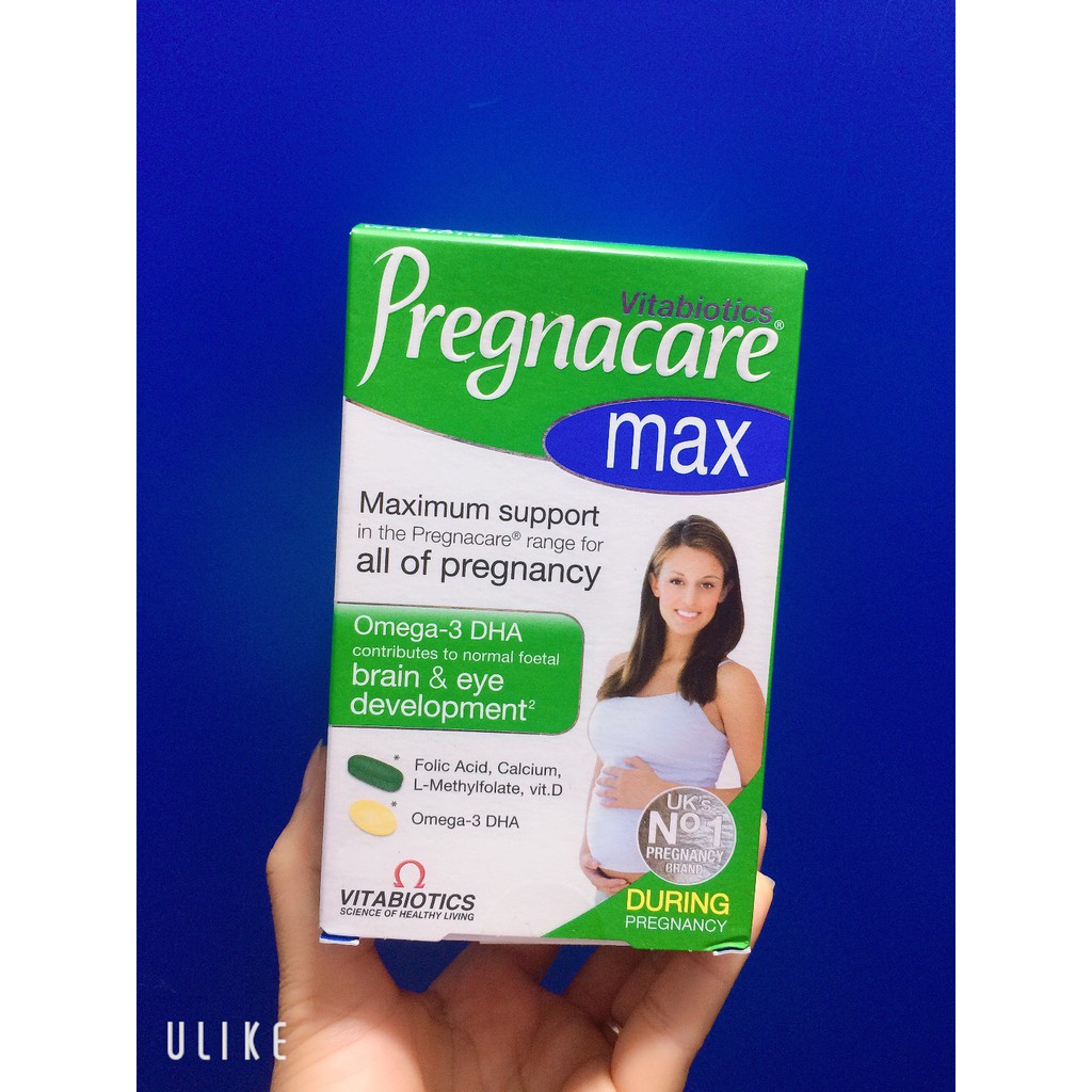 SẢN PHẨM NHƯ HÌNH [BỔ TỔNG HỢP PREGNACARE MAX]