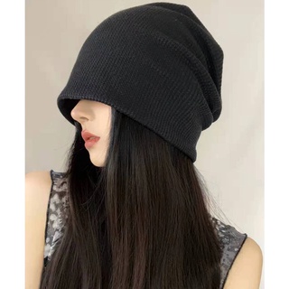 Mũ len phi giới tính Beanie trơn Nón len ấm áp thời trang thu đông phong cách hàn quốc