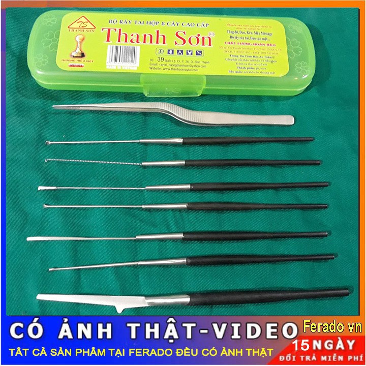Hộp 8 món lấy ráy tai Thanh Sơn