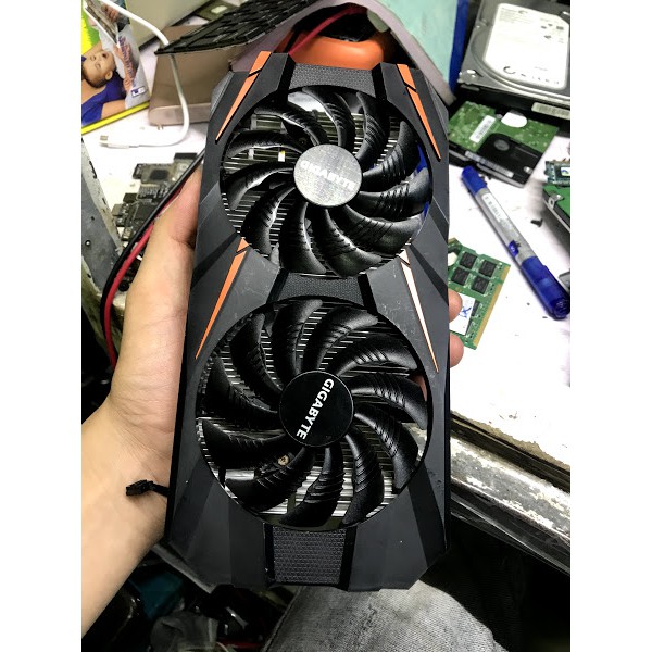 fan và quạt tản nhiệt card gigabyte  GTX 1060 3GB / 6gb