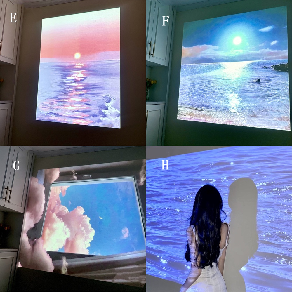 Đèn Chiếu Hình Phong Cảnh Hàn Quốc Dùng Trang Trí Tiệc