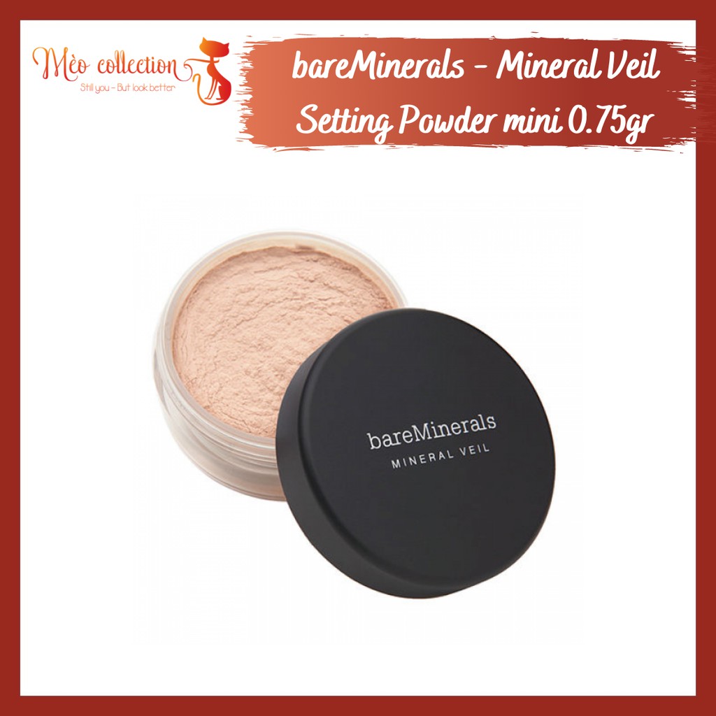 Phấn phủ bareMinerals - Mineral Veil Setting Powder mini 0.75gr