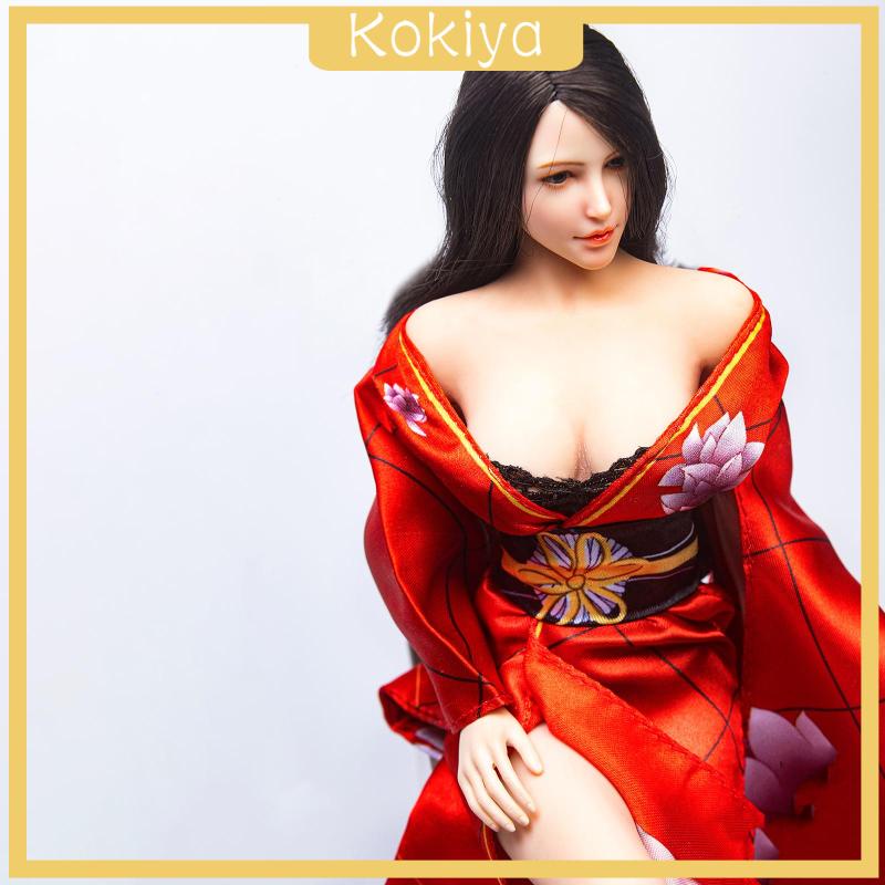 Mô hình trang phục Kimono Nhật Bản cho búp bê 12"