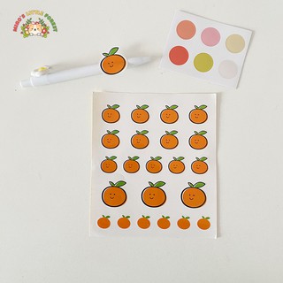 STICKER QUẢ CAM | MST260