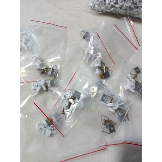 Combo đinh 3 chân + khoen treo khung ảnh (3 bộ) – đầy đủ đinh, khoen, ốc vít cho treo khung tranh