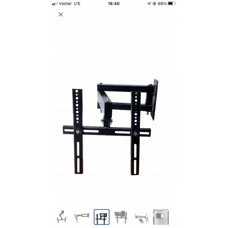 Giá Treo Tivi Góc Xoay Đa Năng , 42-65  inch! chính hãng