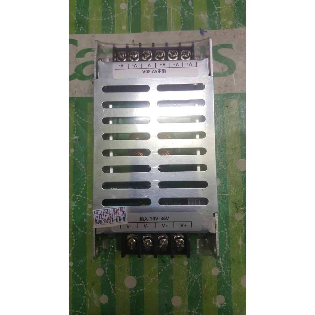 Nguồn 24v sang 5v 30A(Nguồn led xe oto)