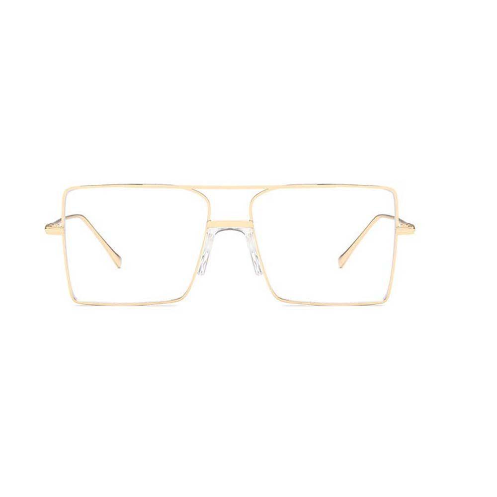 Mắt Kính Chống Bức Xạ MXMUSTY|Son Môi Màu Sắc Thời Trang|Kính Gọng Vuông Kim Loại Nhiều Màu Sắc Phong Cách Hàn Quốc