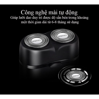 Máy cạo râu 2 lưỡi Poree PS185 model 2018