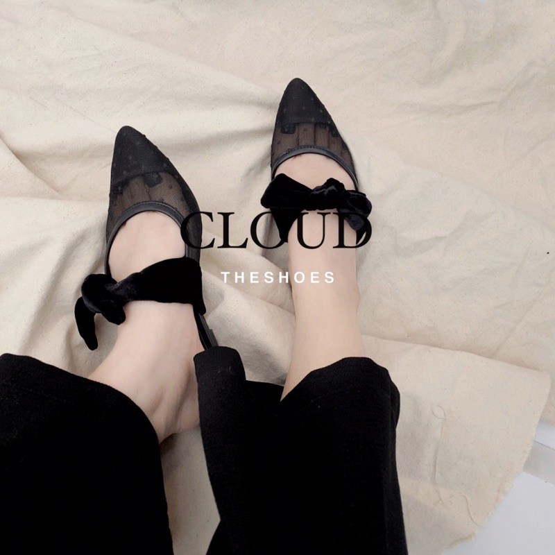 F Nhọn Nơ by The shoes Cloud