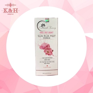 Sữa Rửa Mặt Dưỡng Da Vitamin B3 Thanh Trang