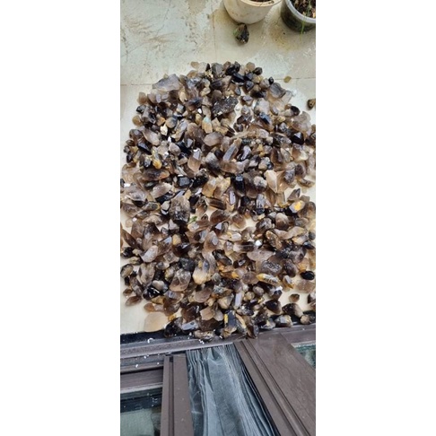 100gr Đá thô thanh tẩy màu khói