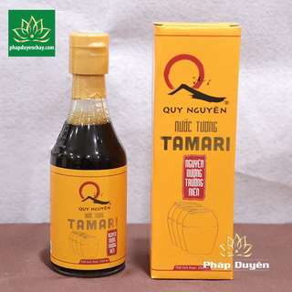 Thực Phẩm Chay - Nước Tương Chay Tamari Quy Nguyên, Chai 250ml
