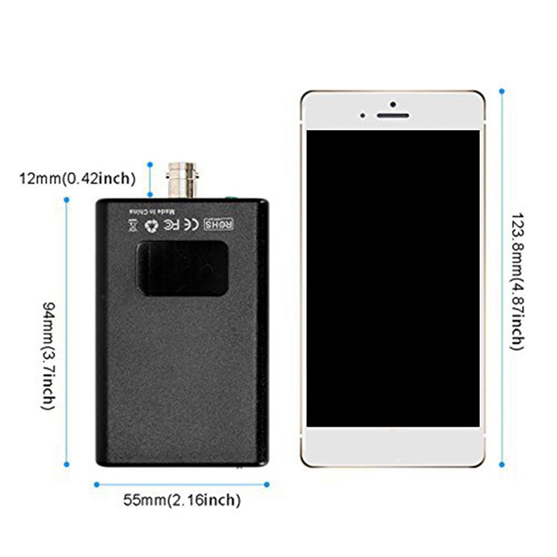 Đầu Chuyển Đổi BNC Sang HDMI CVBS BNC HDMI Coax 1080P HDCP Cho Camera Giám Sát