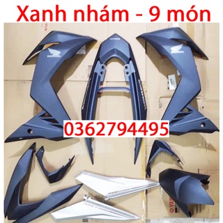 Dàn áo Winner v1 Xanh nhám Zin chính hãng Honda