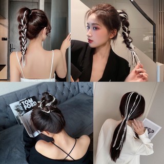 Kẹp tóc dây hạt tết tóc, tạo kiểu tóc nổi bật