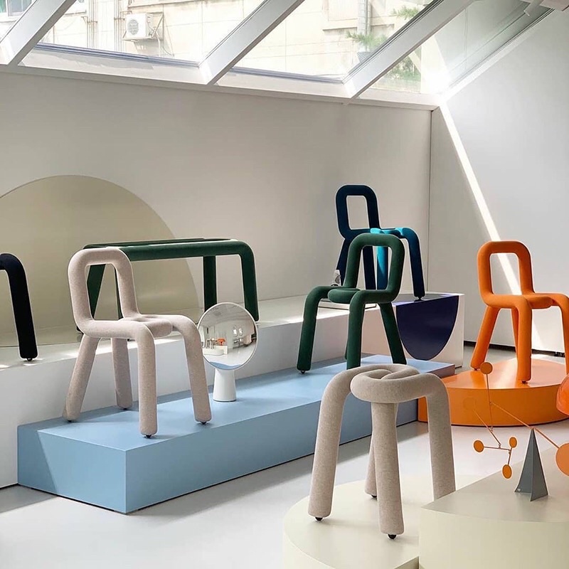 Ghế tựa lưng Bold Chair - ghế đủ màu phong cách hiện đại