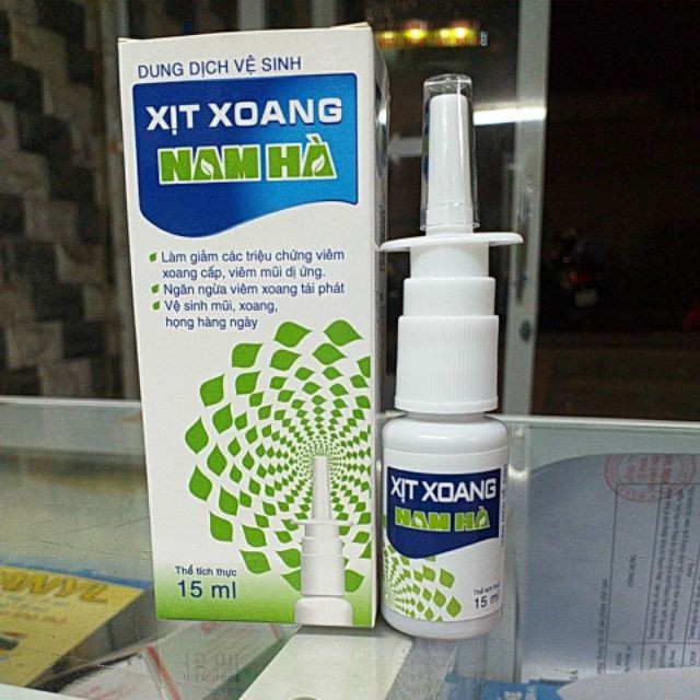 Dung dịch vệ sinh mũi, họng - Xịt xoang Nam Hà 15ml -  Victorypharmacy